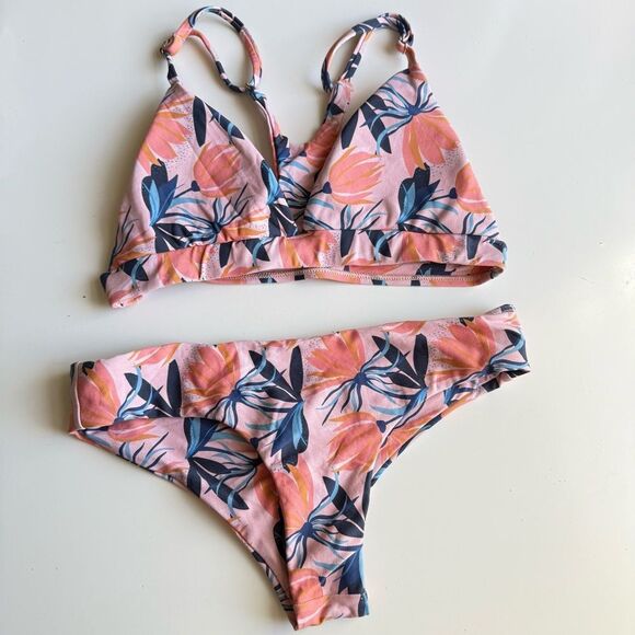 Midori Brazil cheeky bikini floral medium small - Picture 1 of 8